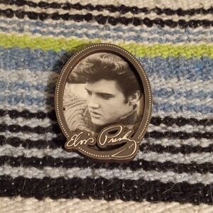 Elvis Presley Black and White Magnet